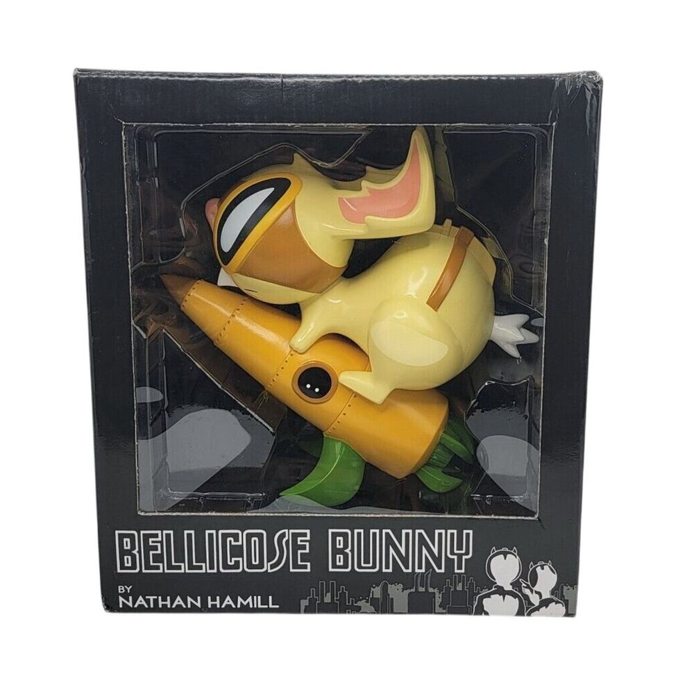 Bellicose Bunny Vinyl Figure by Nathan Hamill 3D Retro
